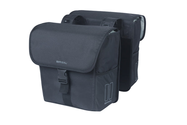 Basil B.V. Tas basil go dubbel | zwart 32l