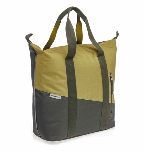 Newlooxs Tas new looxs kota shopper | oslo | olijfgroen geel | 24l