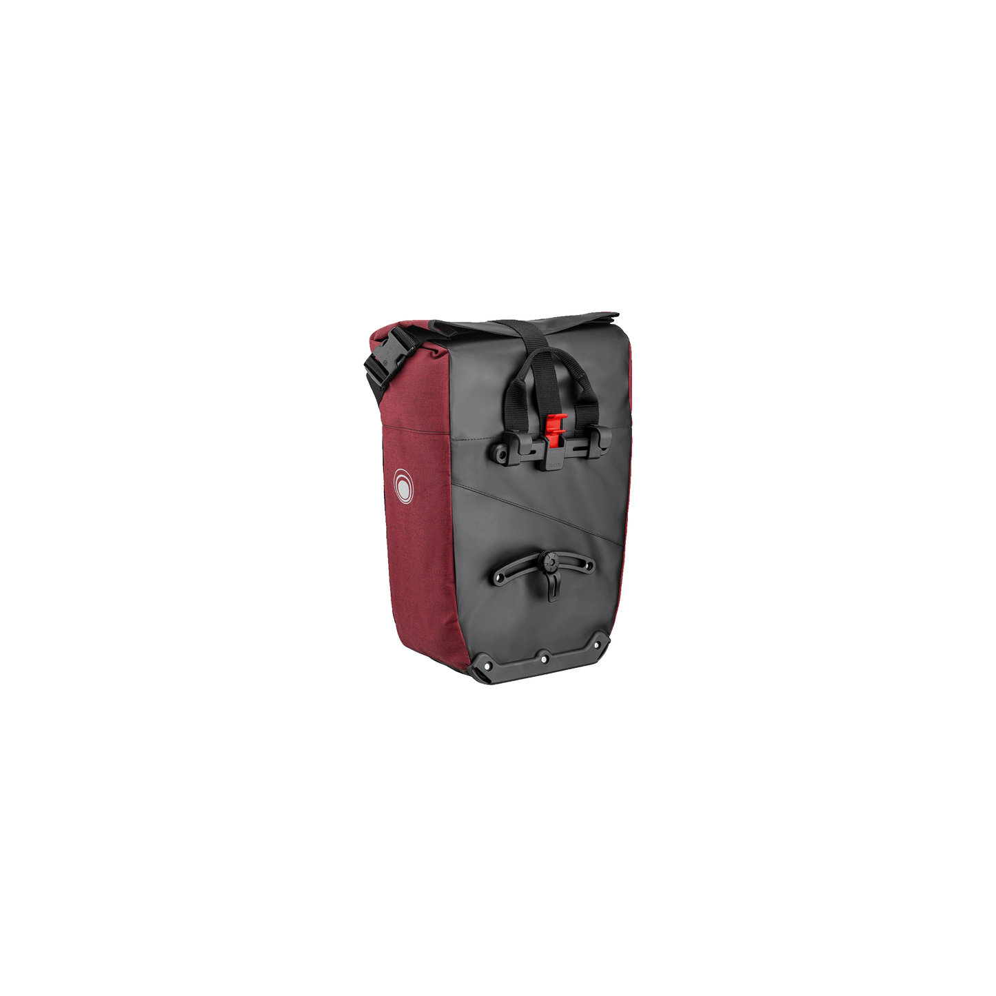 Clarijs fietstas solobag 24l zwart-rood