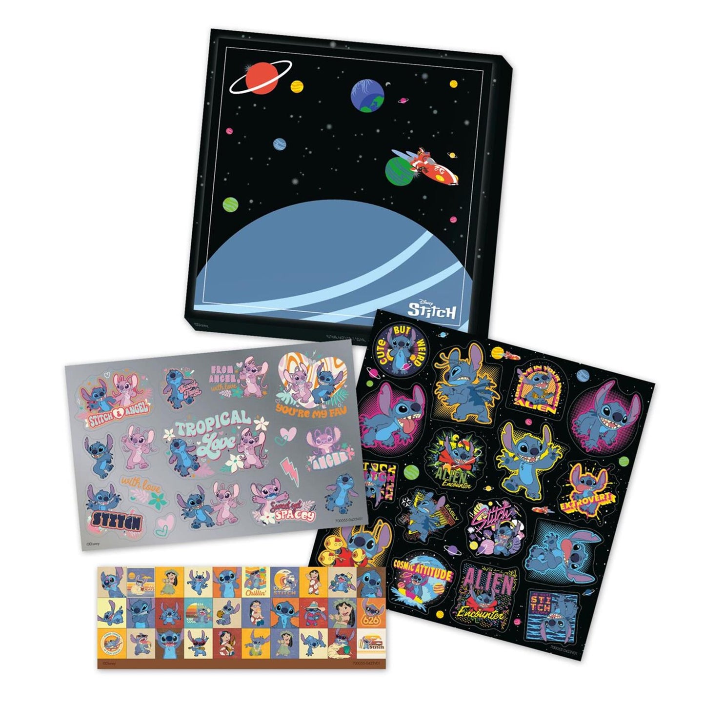 Totum stitch stickerset