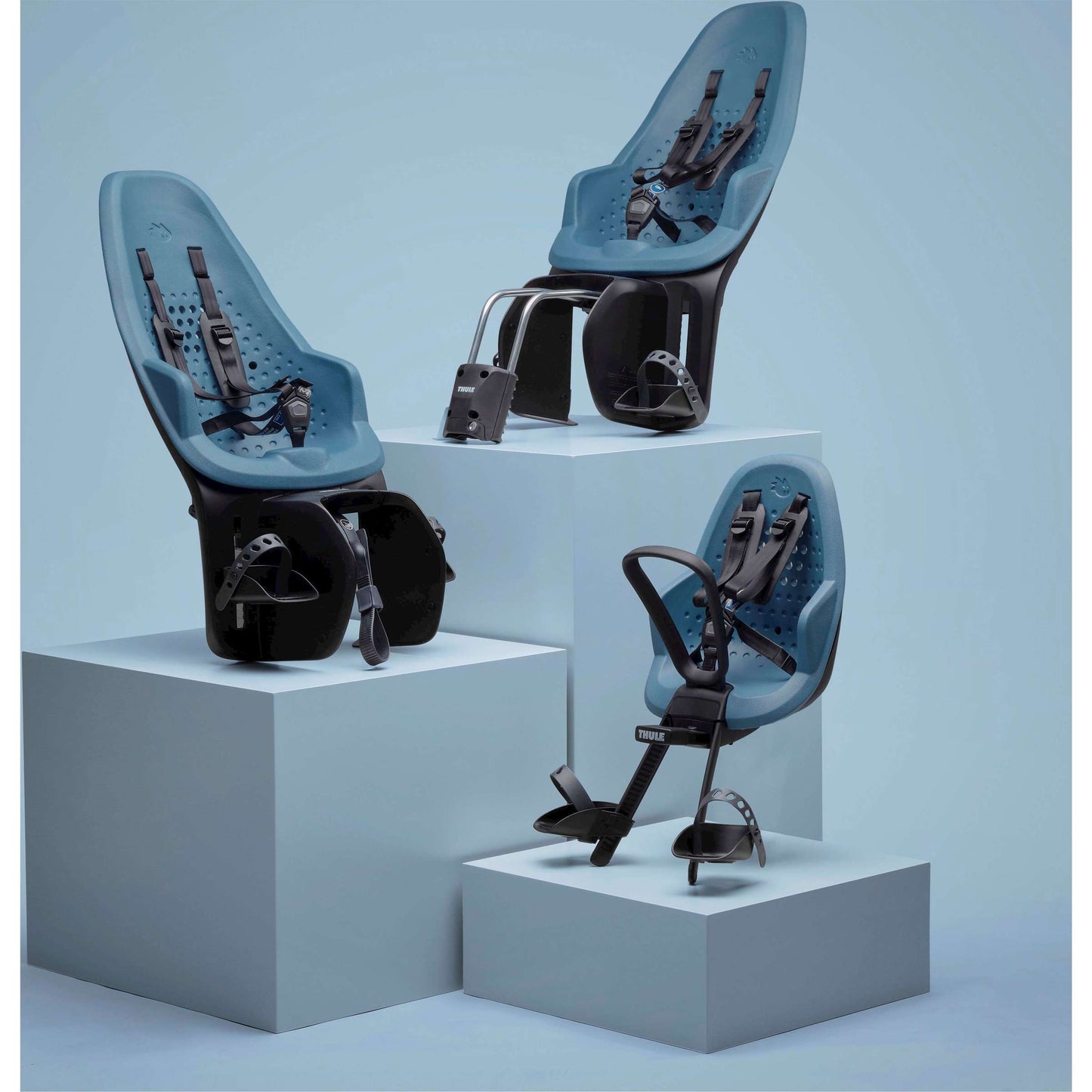 Yepp Thule achterzitje 2 maxi framebevestiging aegean blauw