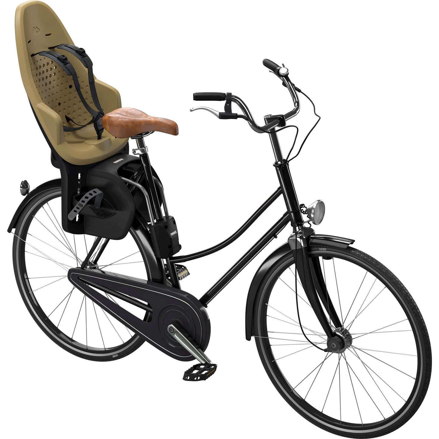 Yepp Thule achterzitje 2 maxi framebevestiging fennel tan
