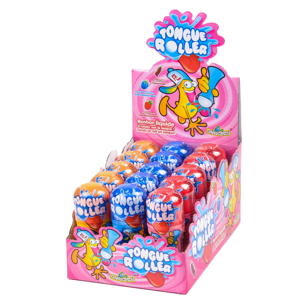 Funny Candy Tongue roller (15x 48gr)