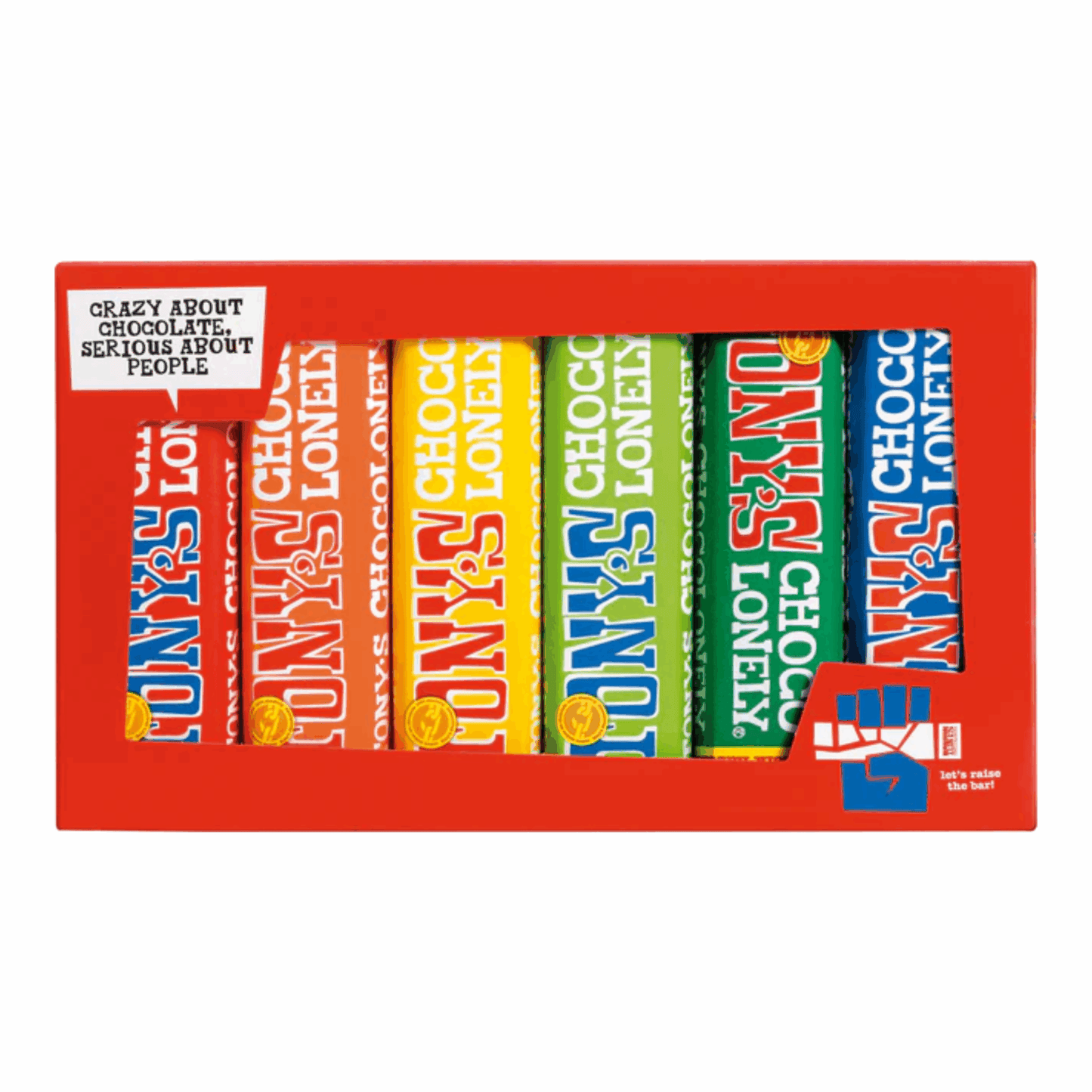 Tony's Chocolonely proeverijtje klein (6 repen)