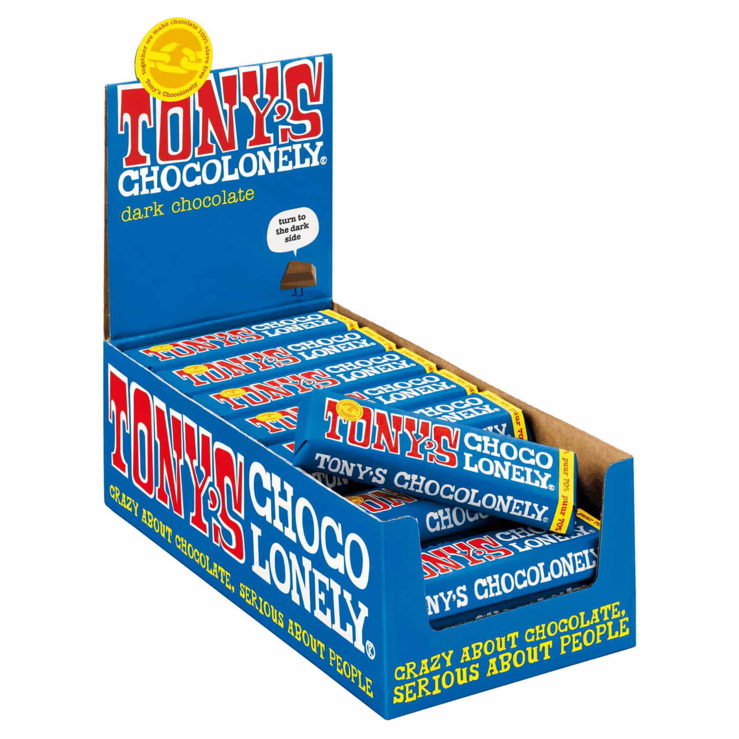 Tony's Chocolonely pure chocolade (35x 50gr)