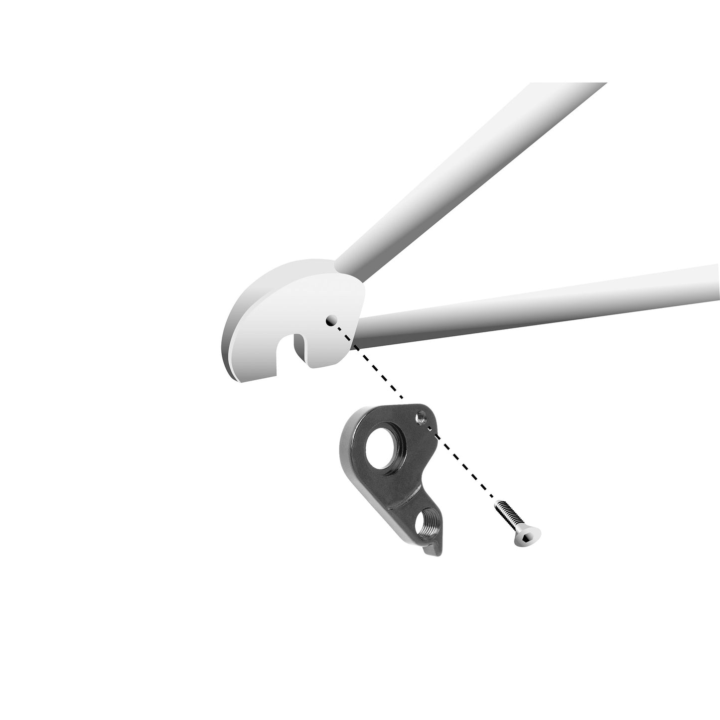 UNION schaltauge derailleur hangers gh-314 screws included