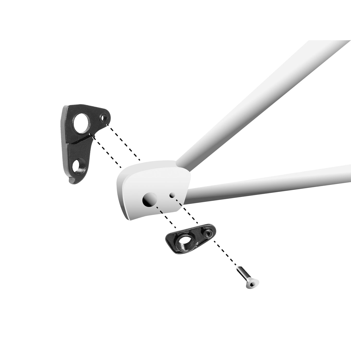 UNION schaltauge derailleur hangers gh-317 screws included
