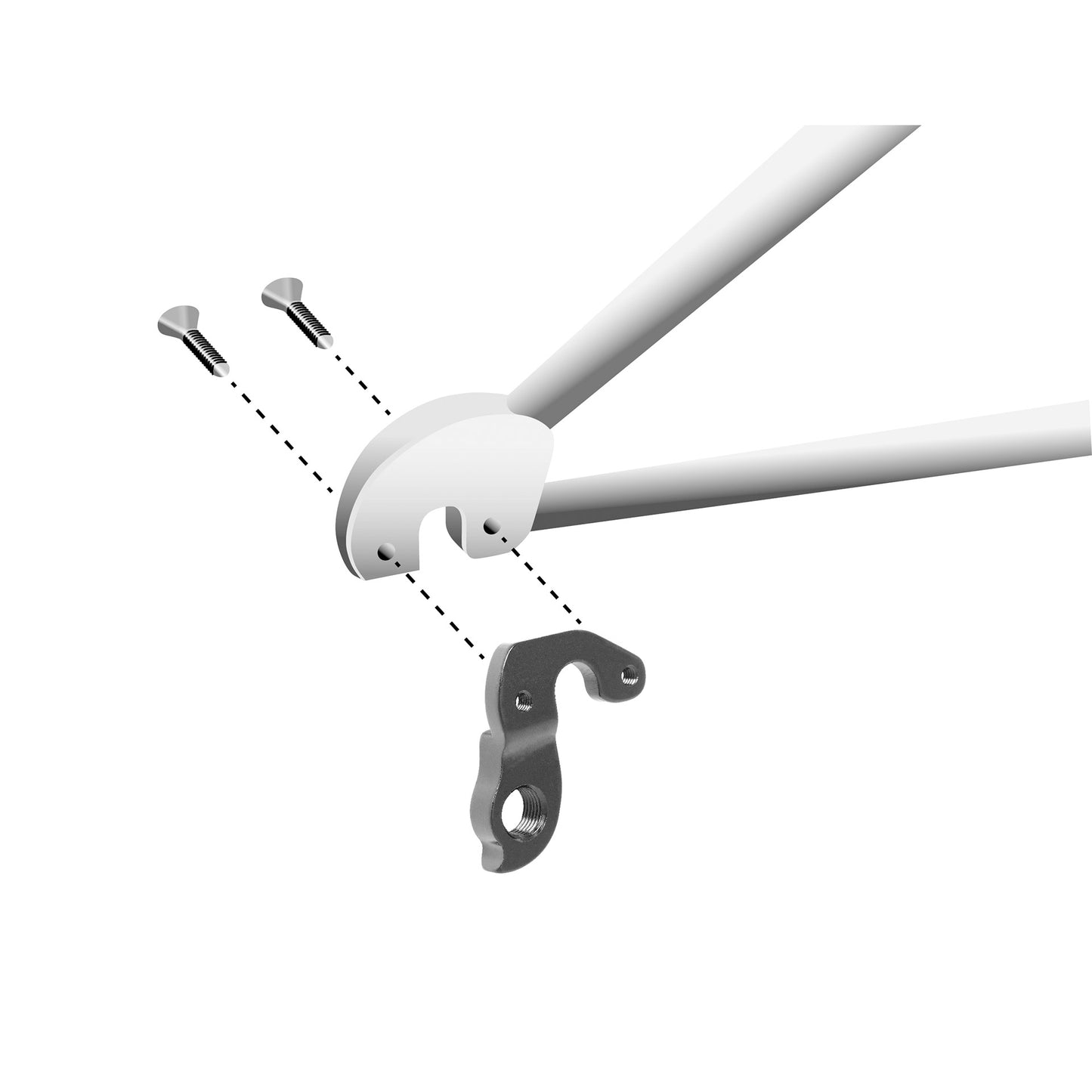 UNION schaltauge derailleur hangers gh-318 screws included