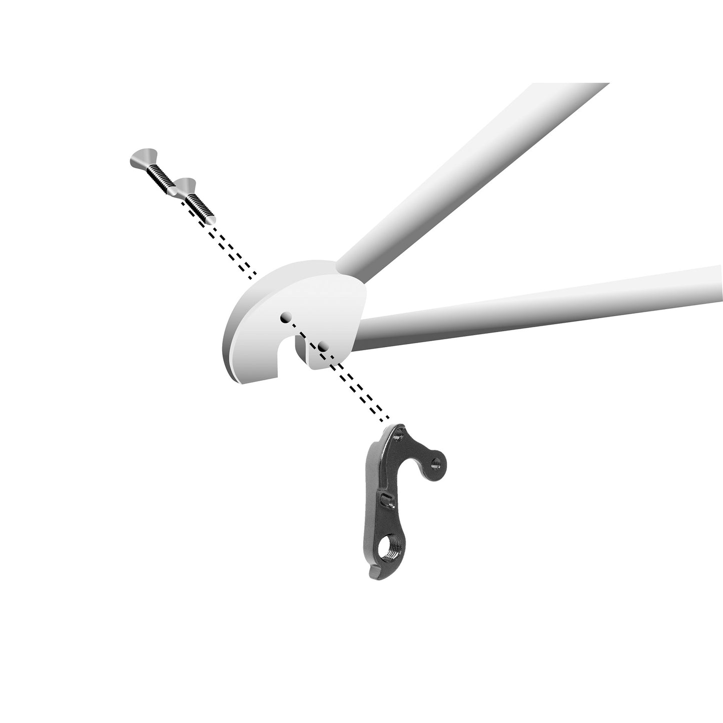 UNION schaltauge derailleur hangers gh-332 screws included
