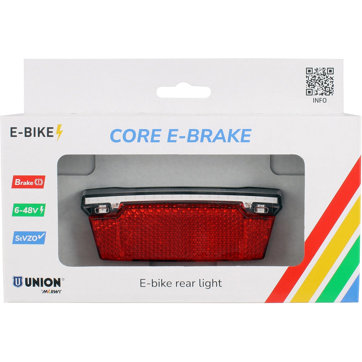 UNION rear light ebike core e-brake