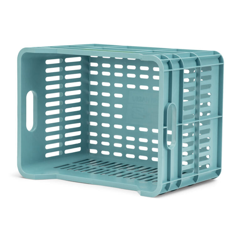 Dutchperfect Urbanproof krat junior 15l rpet lichtblauw