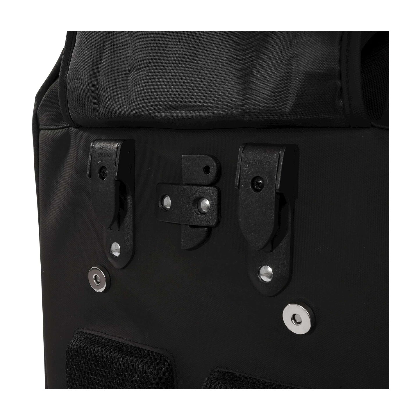 Urbanproof fietstas rolltop up recycle 20l zwart