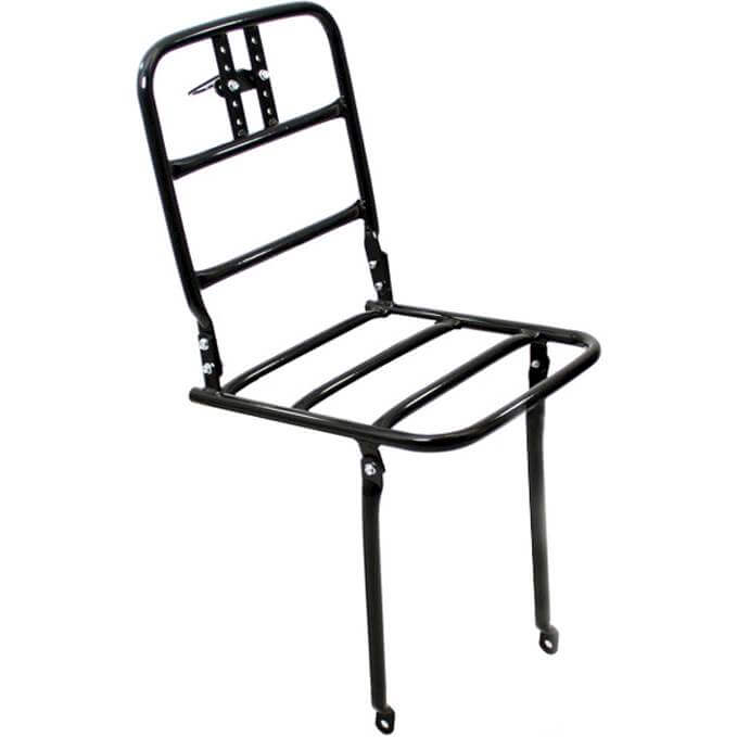 Voordrager 24 zwart aluminium