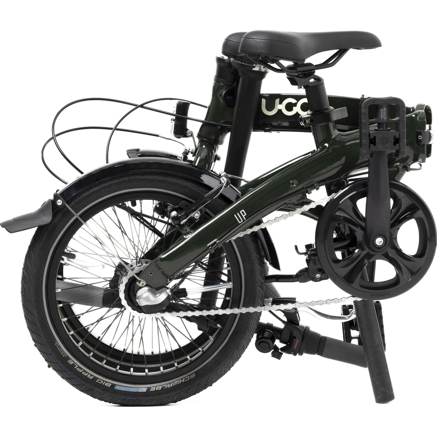 UGO U.go vouwfiets 16 inch go i3 nexus 3 vrijloop moss green