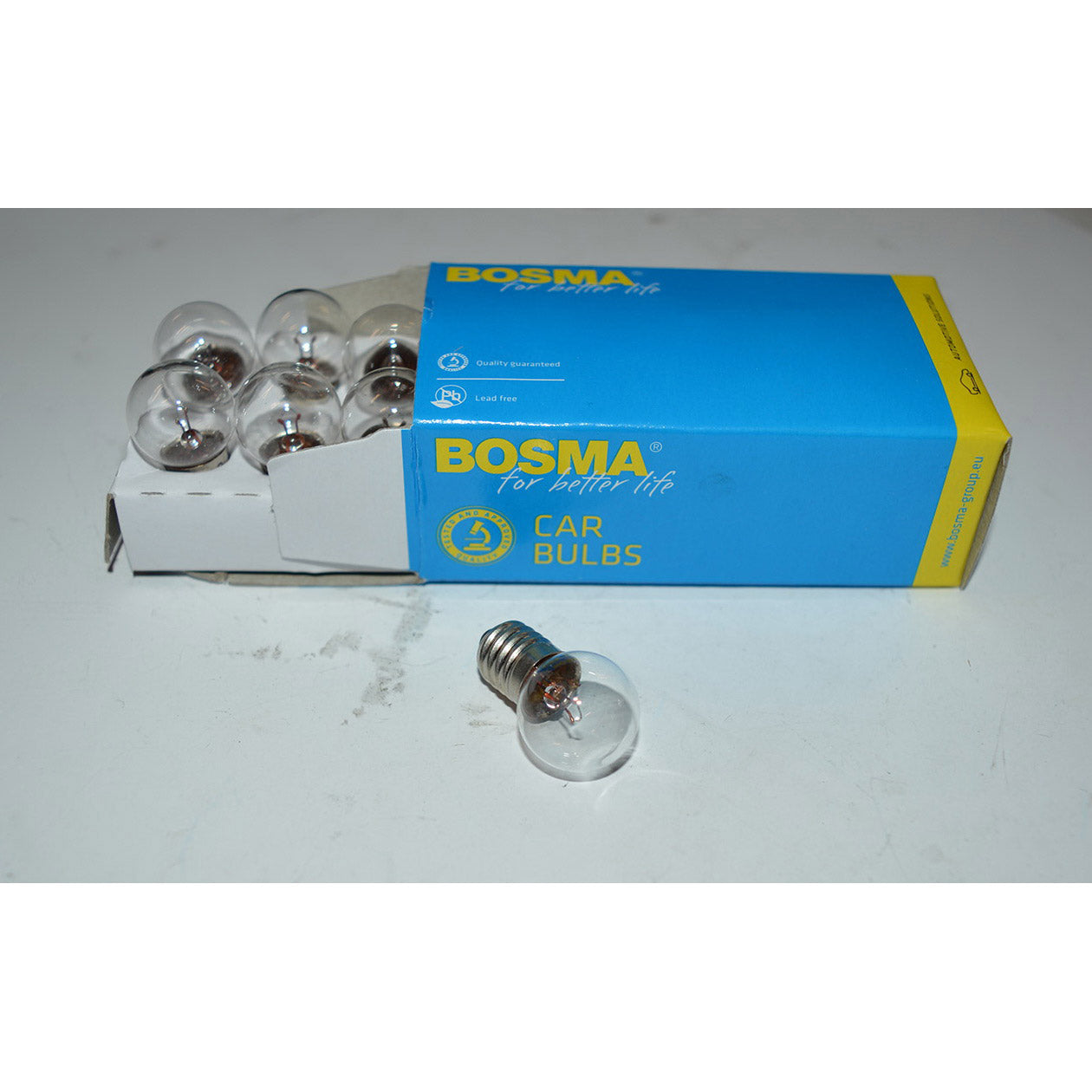 Bosma Lamp 6v-0.4a e10 koplamp 6v-2.4w 510641 (10st)