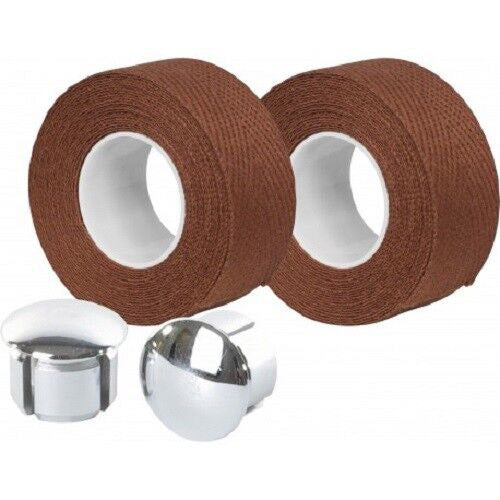 Velox stuurtape tressostar 90 katoen bruin (2st)