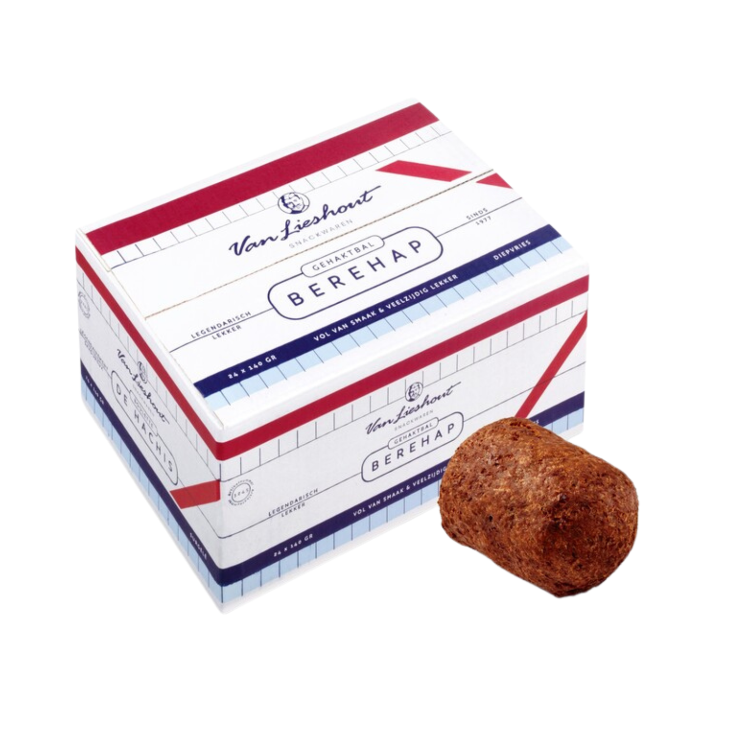 Van Lieshout berehap gehaktbal (24x 140 gr)