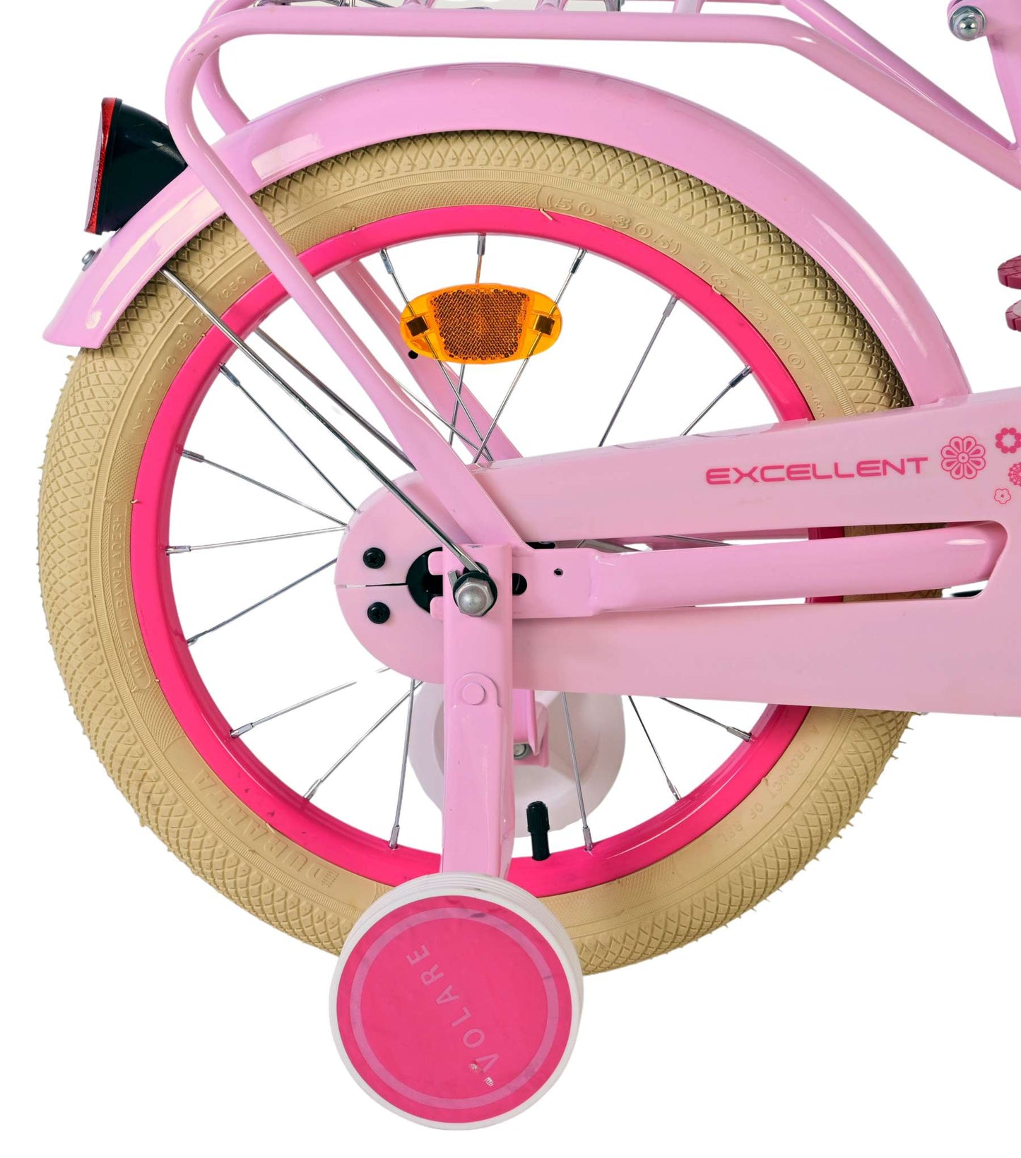 Volare excellent kinderfiets - meisjes - 16 inch - roze