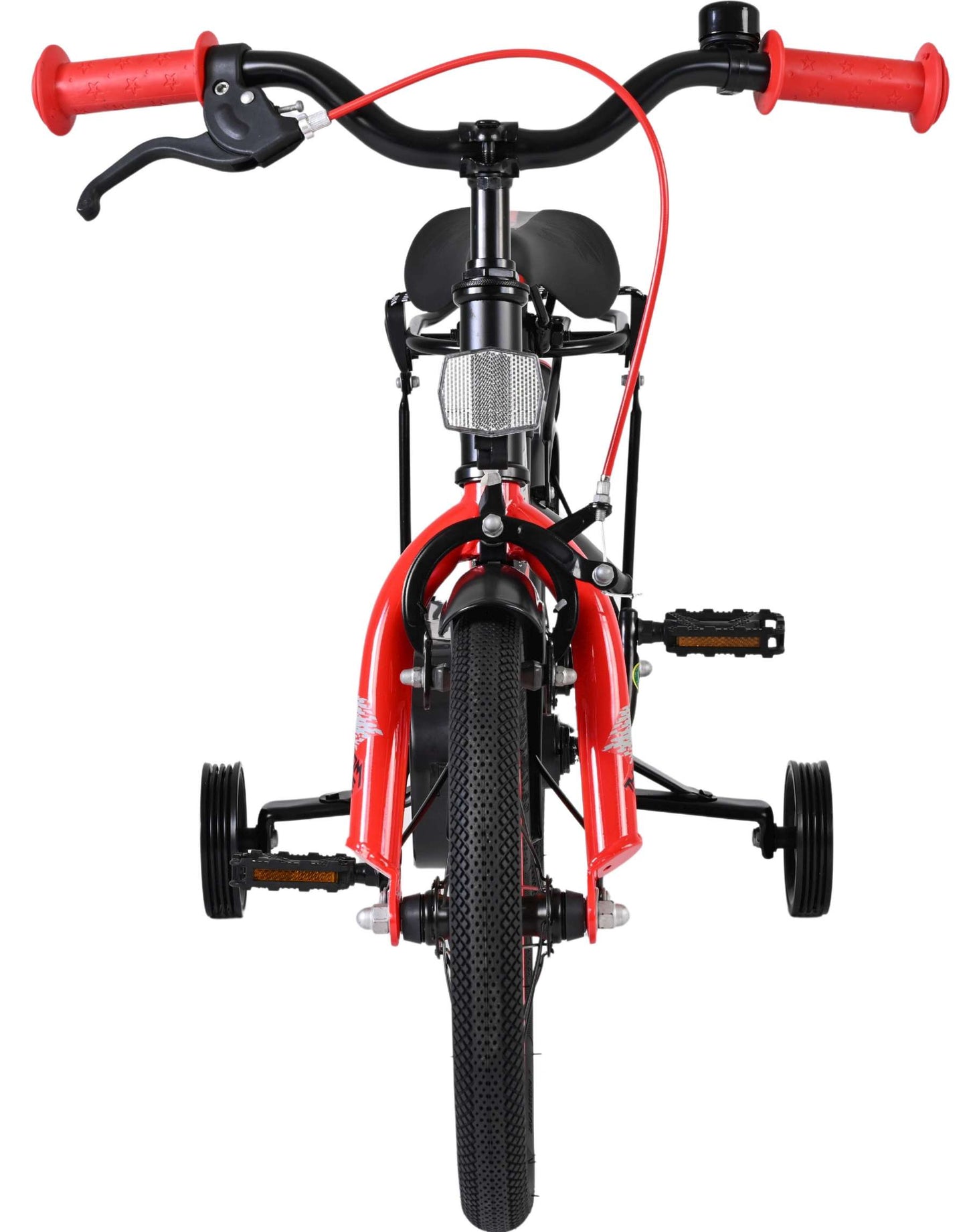 Volare thombike kinderfiets - jongens - 14 inch - zwart rood