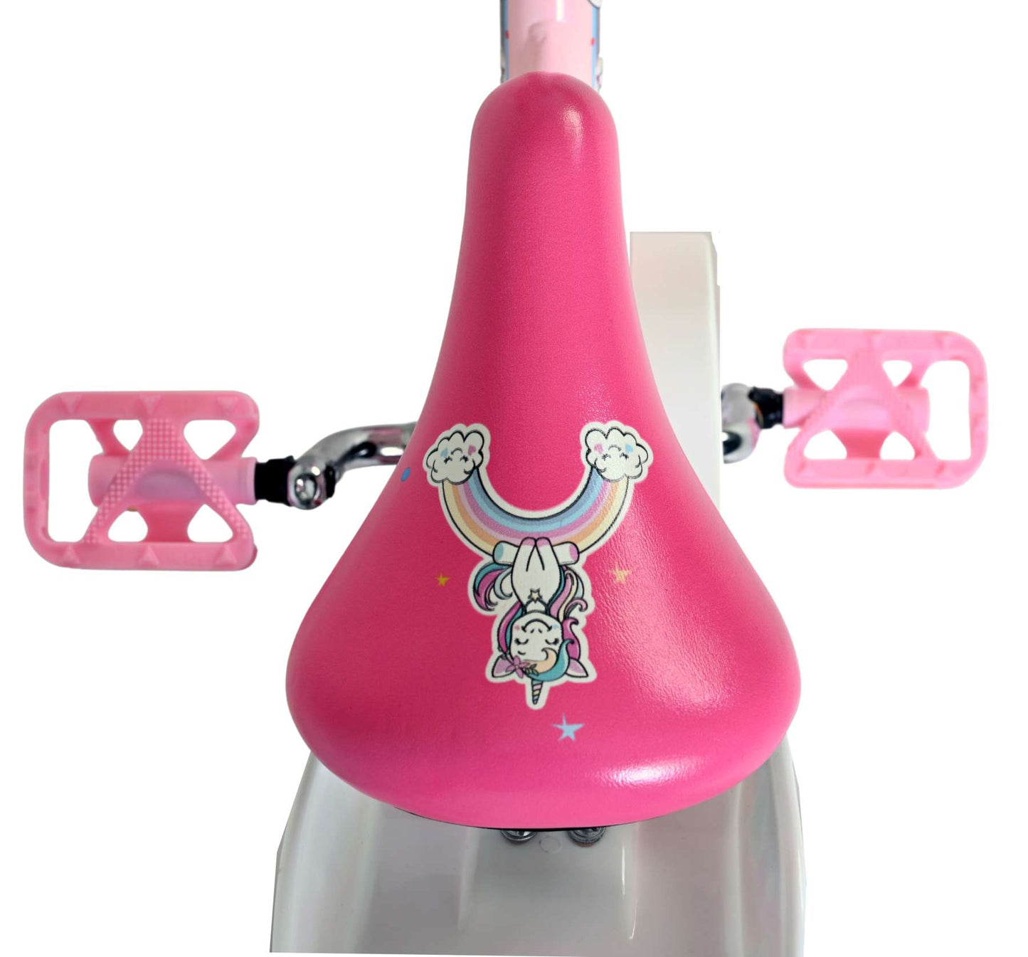 Volare unicorn kinderfiets - meisjes - 12 inch - roze
