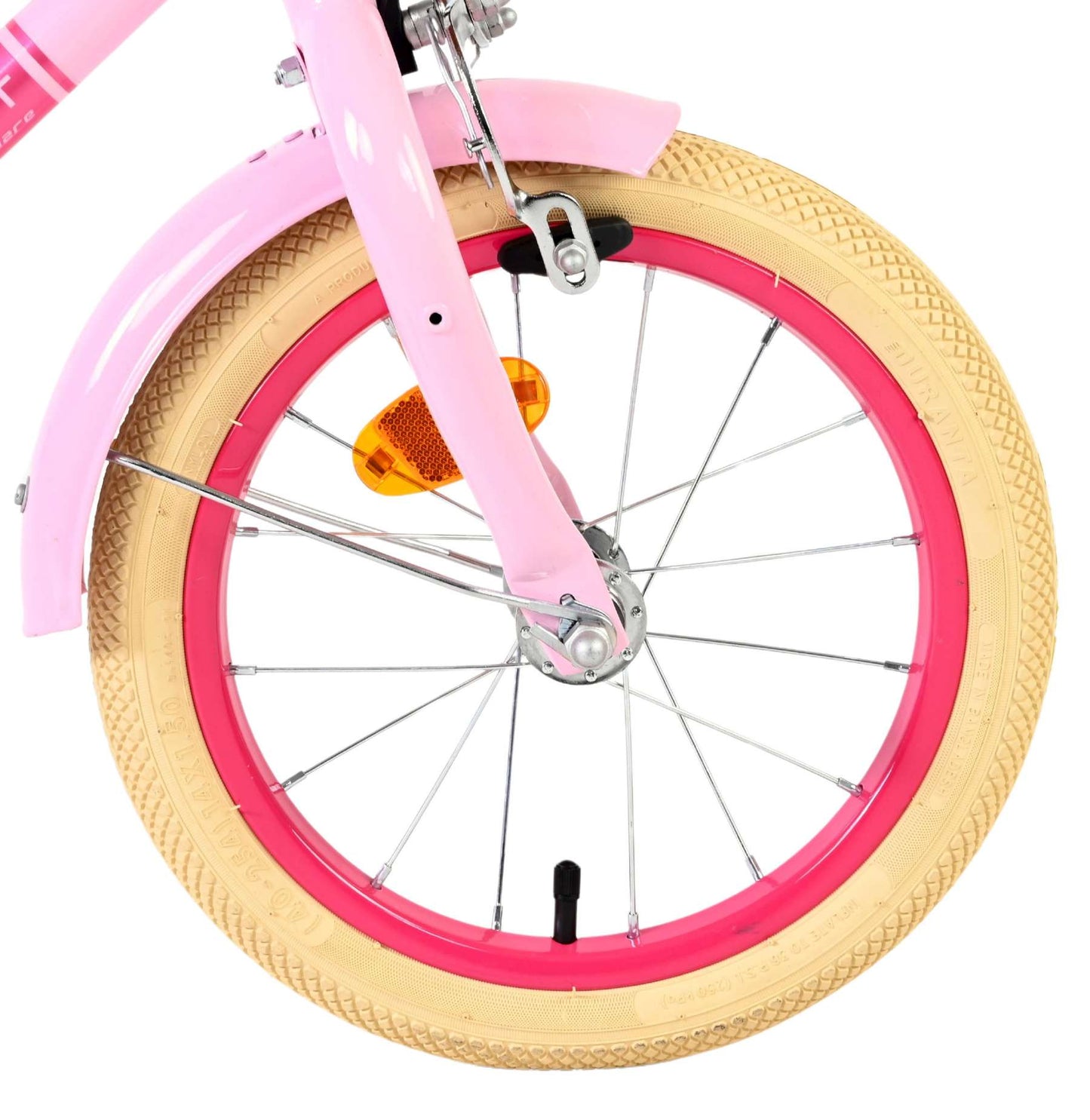 Volare excellent kinderfiets - meisjes - 14 inch - roze