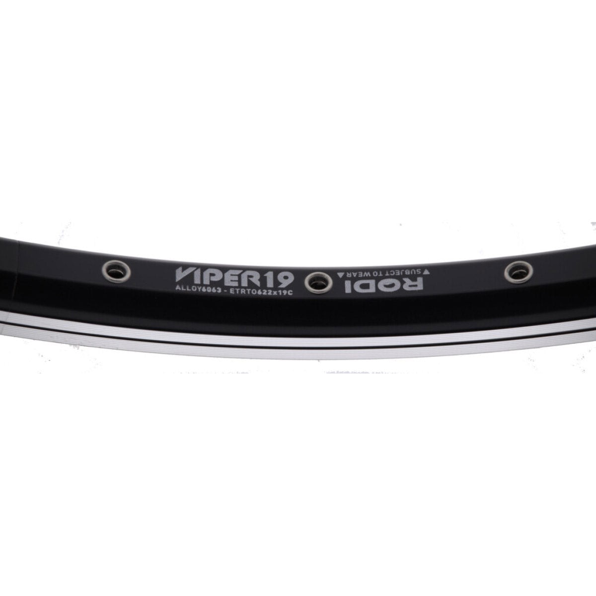 Rodi Velg 28 (622) viper 19 | 36 14 | zwart (geslepen)
