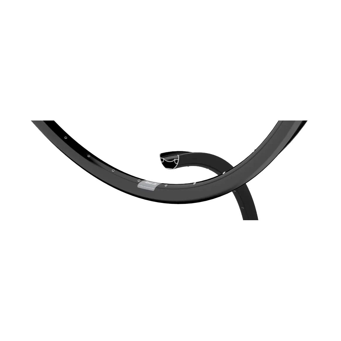 RYDE velg rival 26 28 622 32g 14g disc alu zwart
