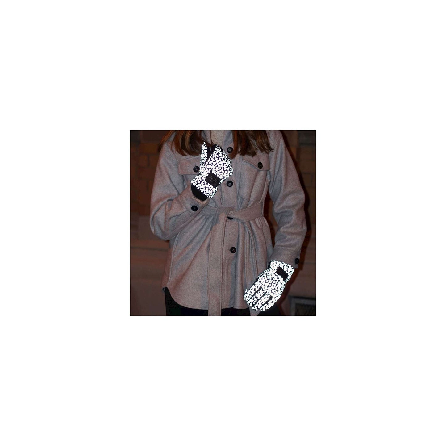 Weathergoods Sweden refl. handschoenen luna leopard l