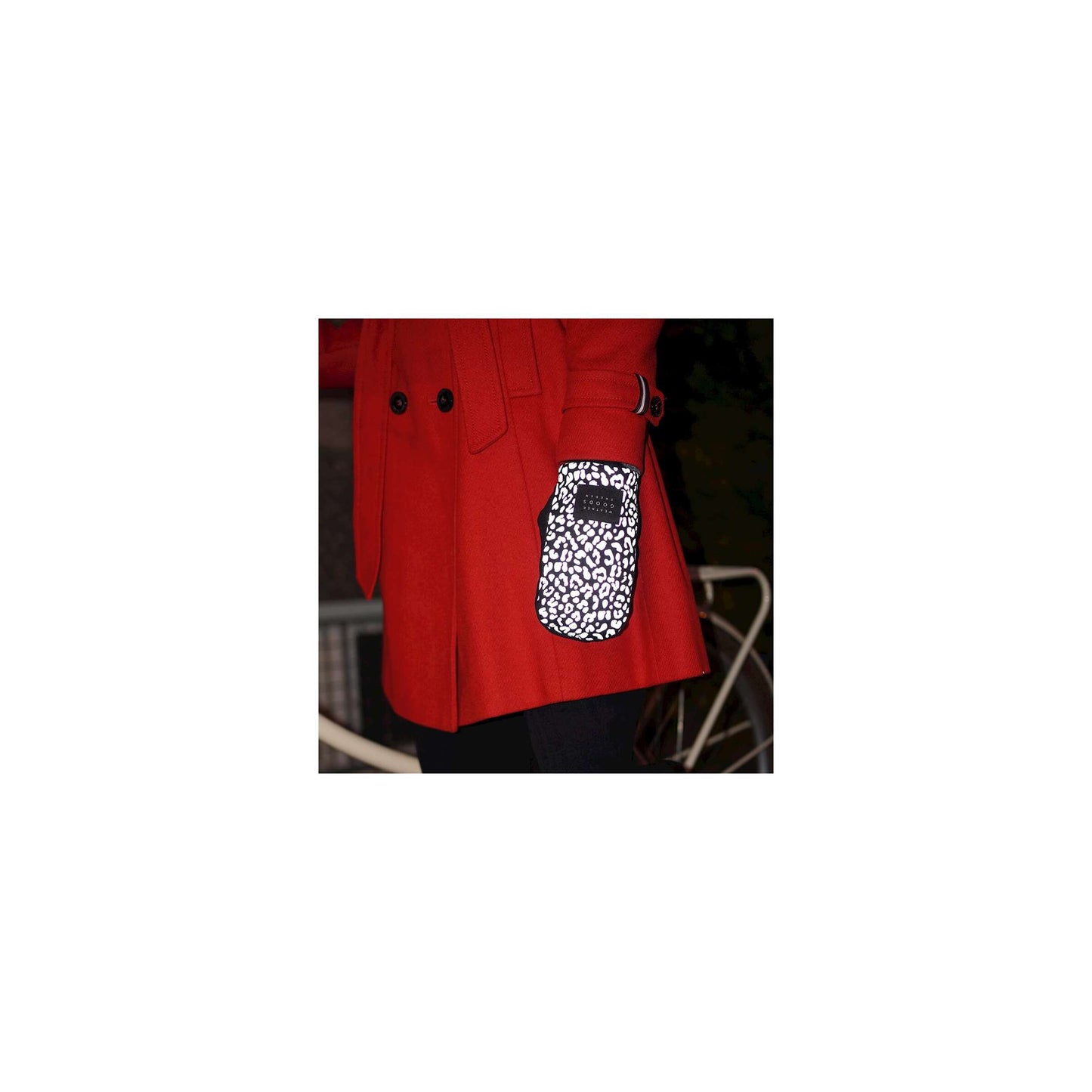 Weathergoods Sweden reflecterende wanten luna leopard m l
