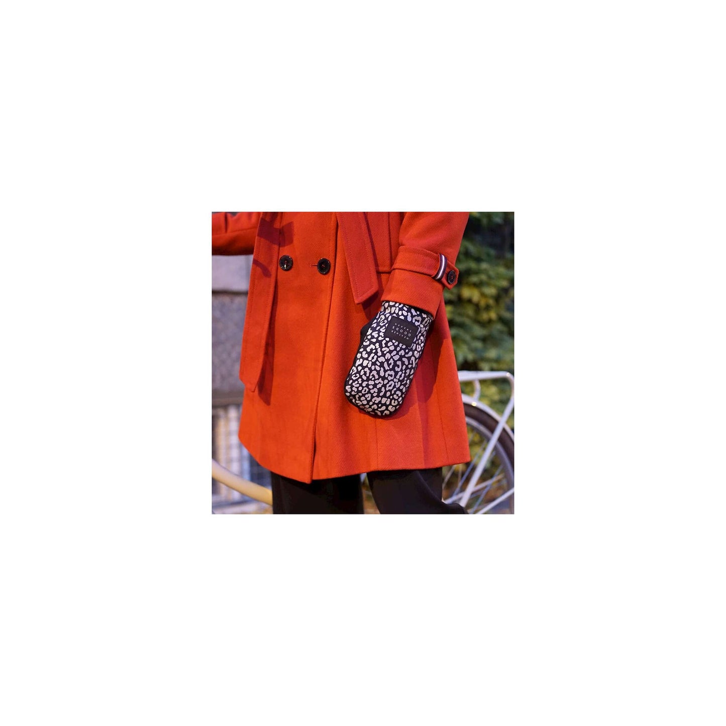 Weathergoods Sweden reflecterende wanten luna leopard s m