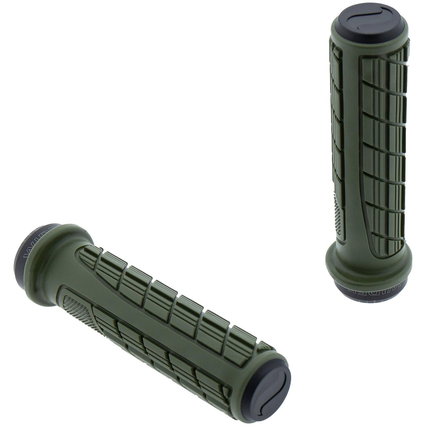 WIDEK handvatset the rock alu lock-ring zwart groen