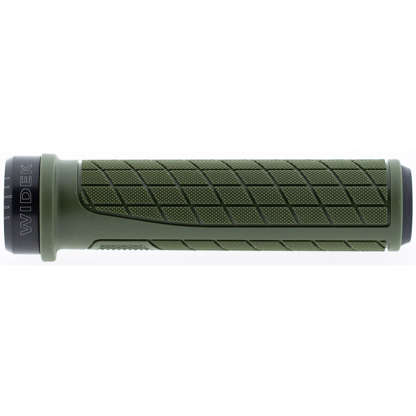 WIDEK handvatset the flow alu lock-ring zwart groen