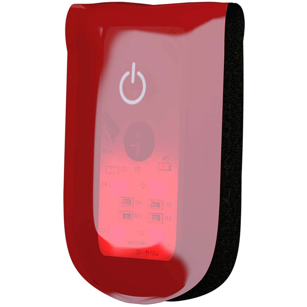 Wowow magnetlight red wit rode led