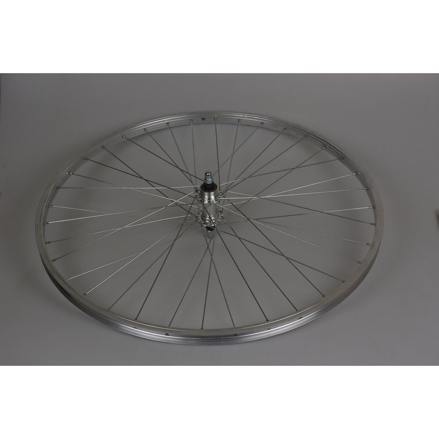 Roland Achterwiel 28 velg beretta vaste as alu eco freewh. zilv.