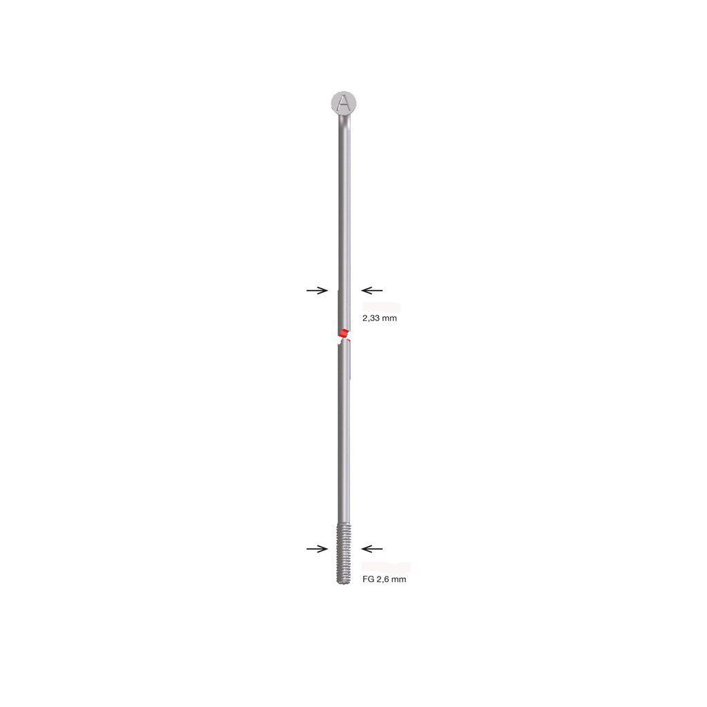 Alpina spaak zink 13-196 zonder nippel zilver (144st)