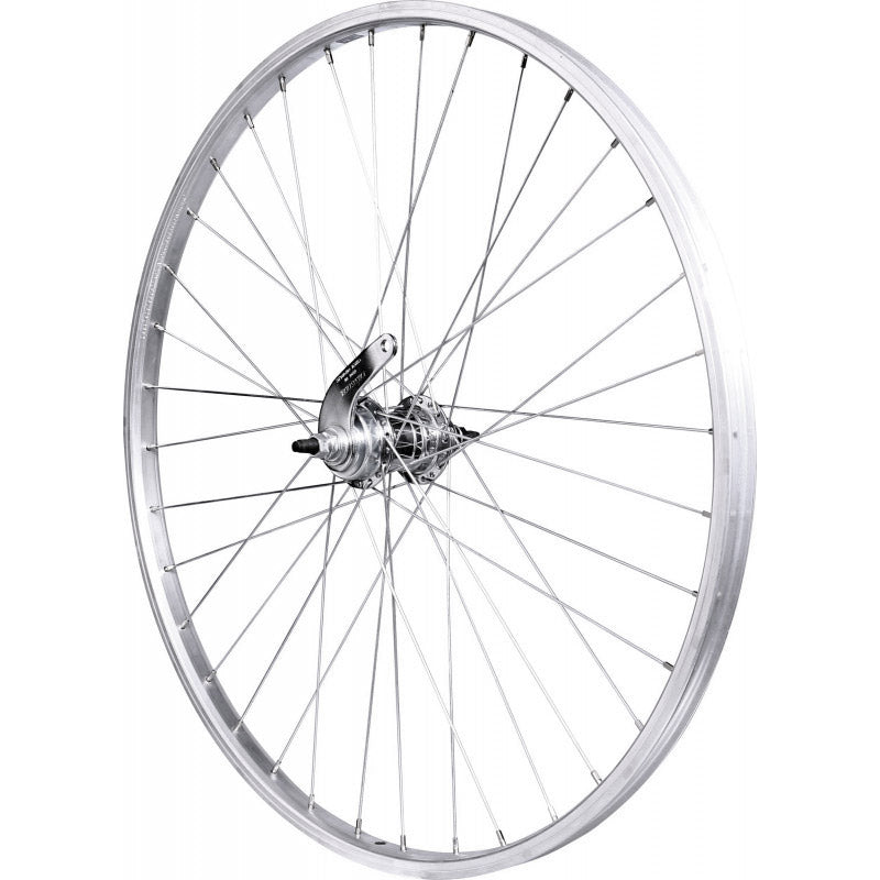 Roland Velox achterwiel mach1 m110 28 remnaaf zilver