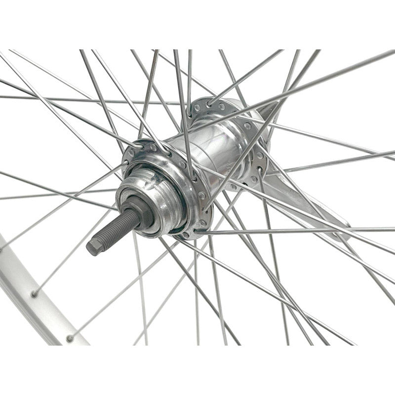 Roland Velox achterwiel mach1 m110 28 remnaaf zilver