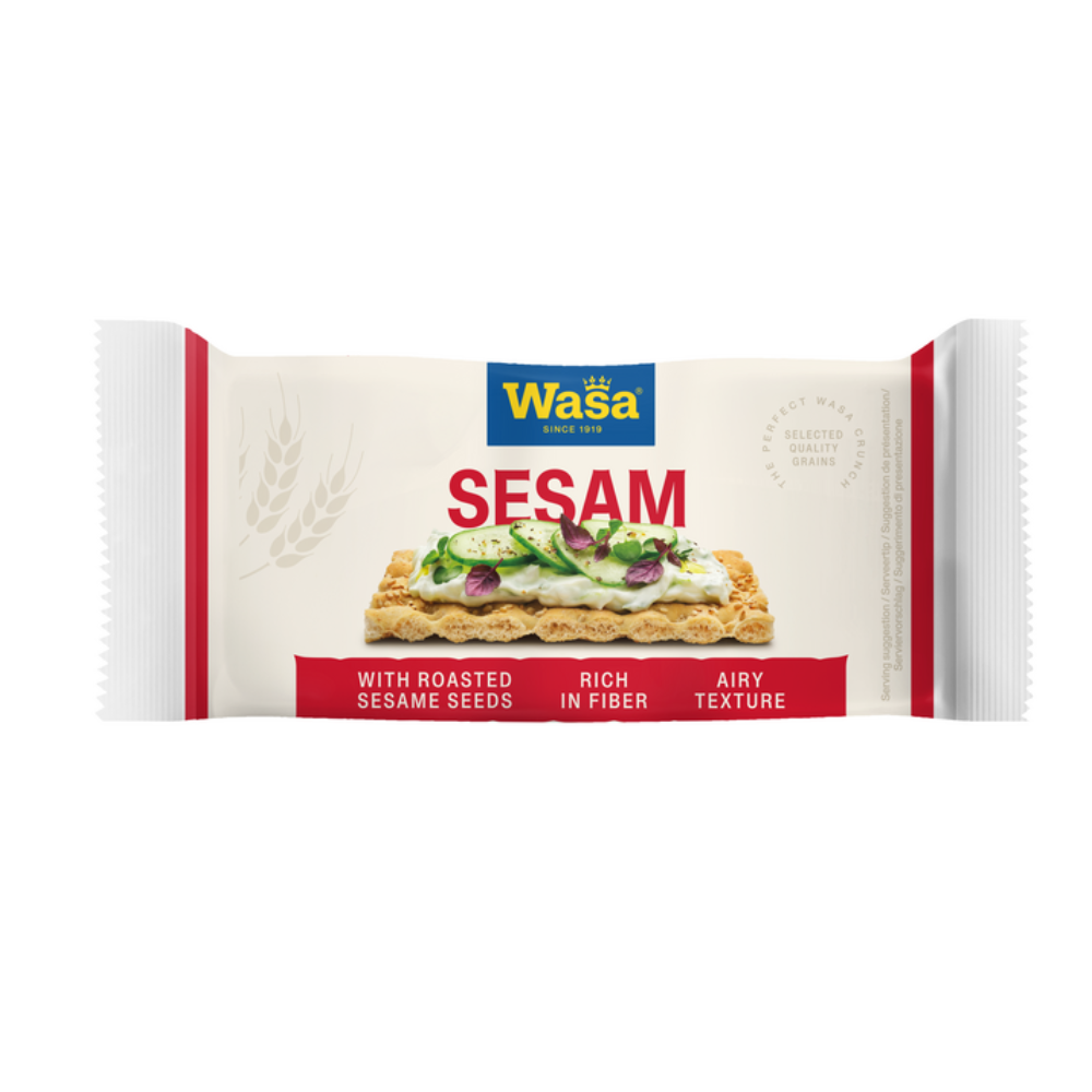 Wasa Wase sesam knäckebröd singlepack (120x 13 gr)