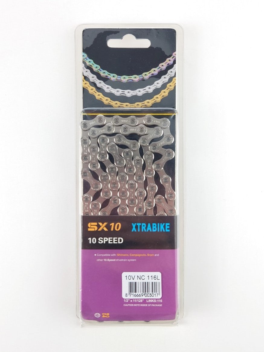 Xtrabike Ketting 10v nc 116l