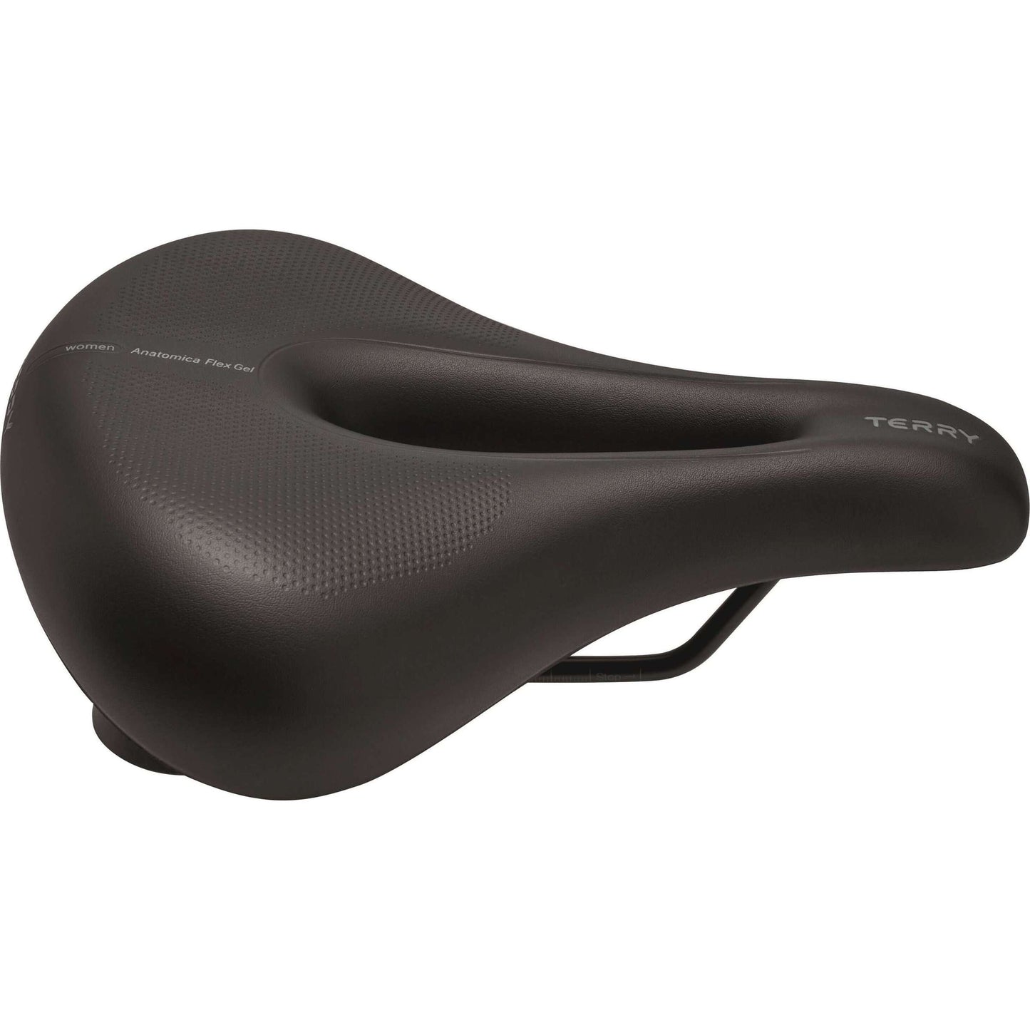 Terry zadel Anatomica Flex gel dames zwart
