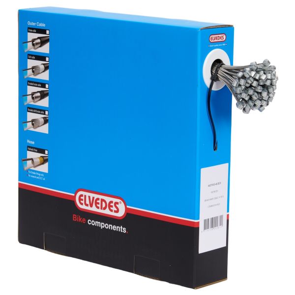 ELVEDES Rem binnenkabel slick rvs 2000 mm ø 1,5 mm (100x)