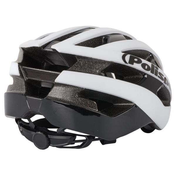 Polisport light pro fietshelm l 58-62cm mat wit zwart