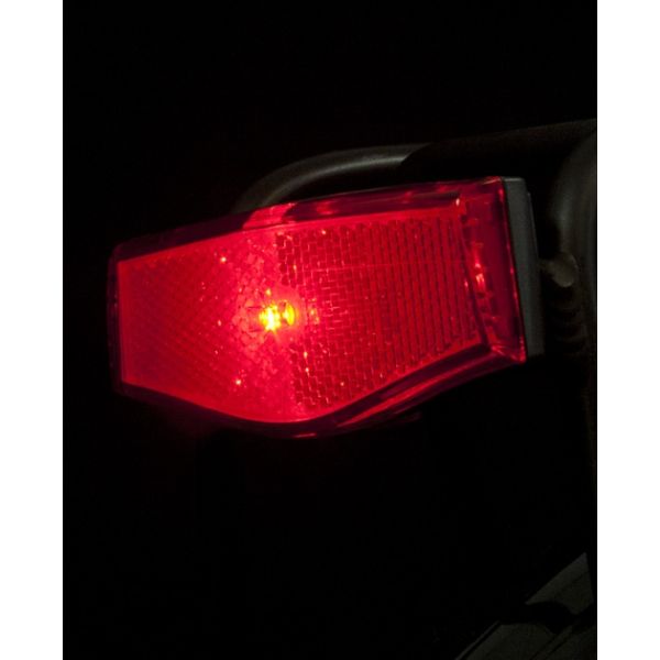 Spanninga Dragerachterlicht plateo xb - on off (werkplaatsverpakking)