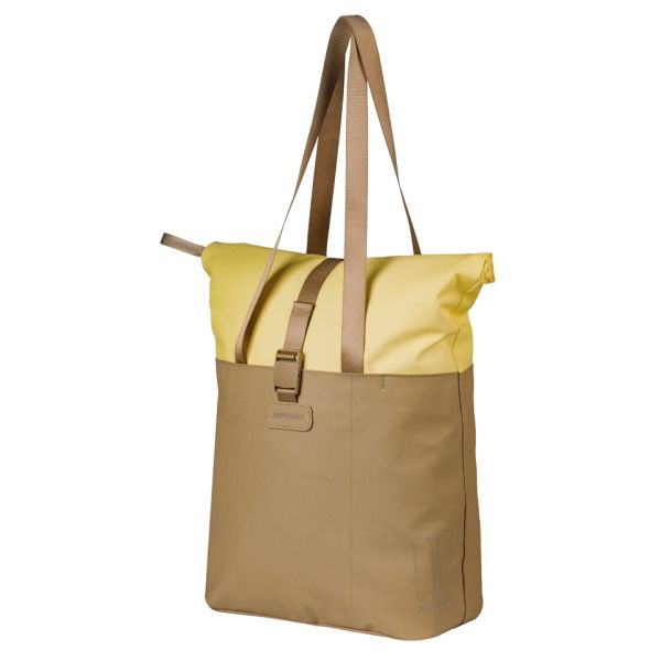 Basil B.V. Tas basil vive shopper zand geel | mik hooks | 20l