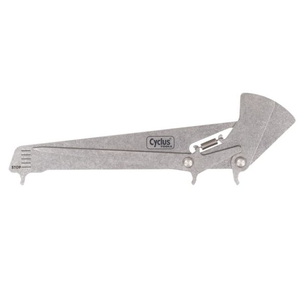 Buzaglo Kettingslijtagemeter cyclus alle kettingen incl. sram flattop - zilver
