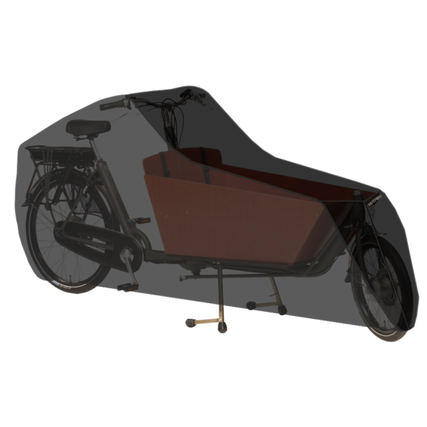DS COVERS Hoes ds cargo bakfiets 2 wielen zwart