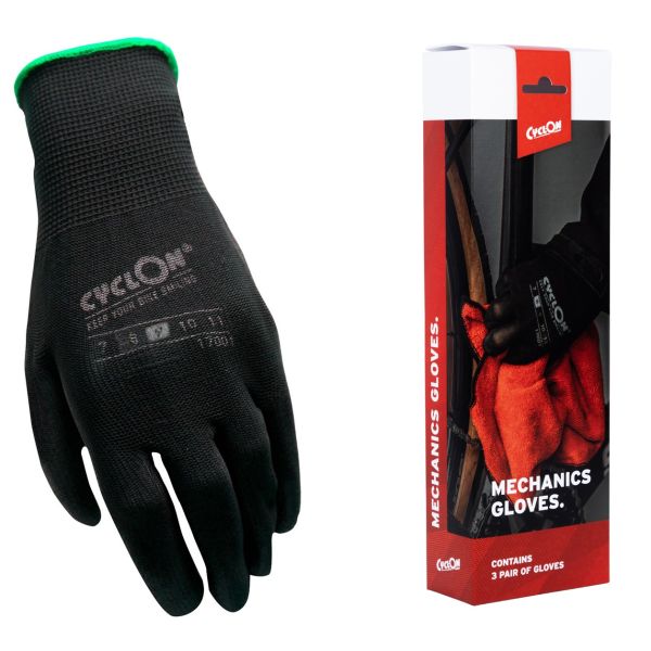Cyclon Montagehandschoenen m9 - groen (20 paar)