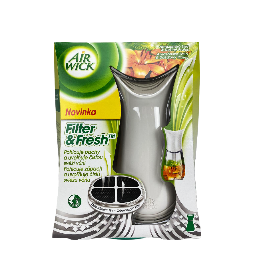 Air Wick Luchtverfrisser Filter Fresh Amazone Lelie Regenwoud Wit Toestel