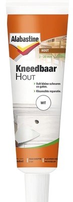 Alabastine kneedbaar hout wit 75gr - 5096011