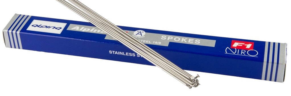Spaken Alpina rvs 13-265 zonder nippel